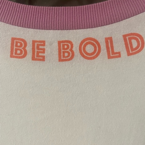 L-SPACE TO THE LIMIT TOP OVERSIZED RIBBED CUFFS COLOR BLOCKED SLEEVES - Picture 3 of 16